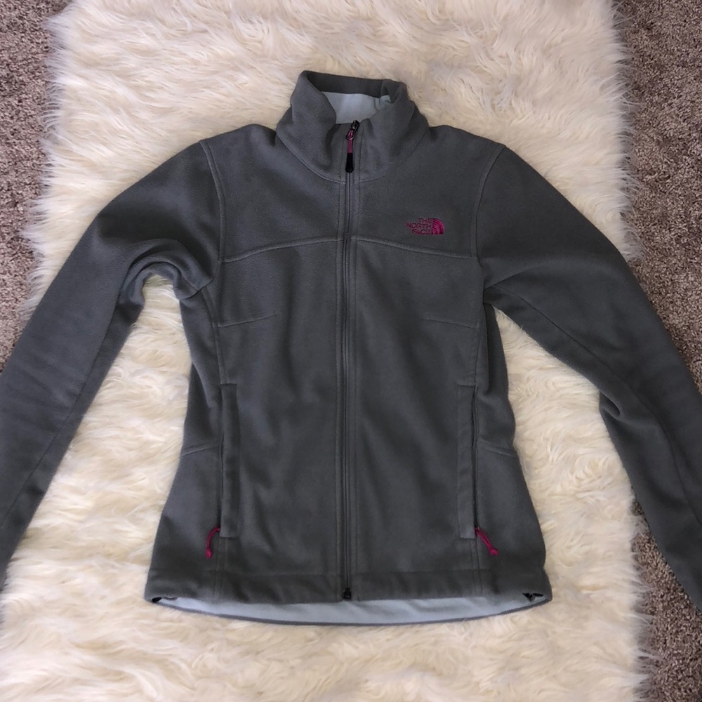 The North Face Women’s Gray and Pink Jacket XS